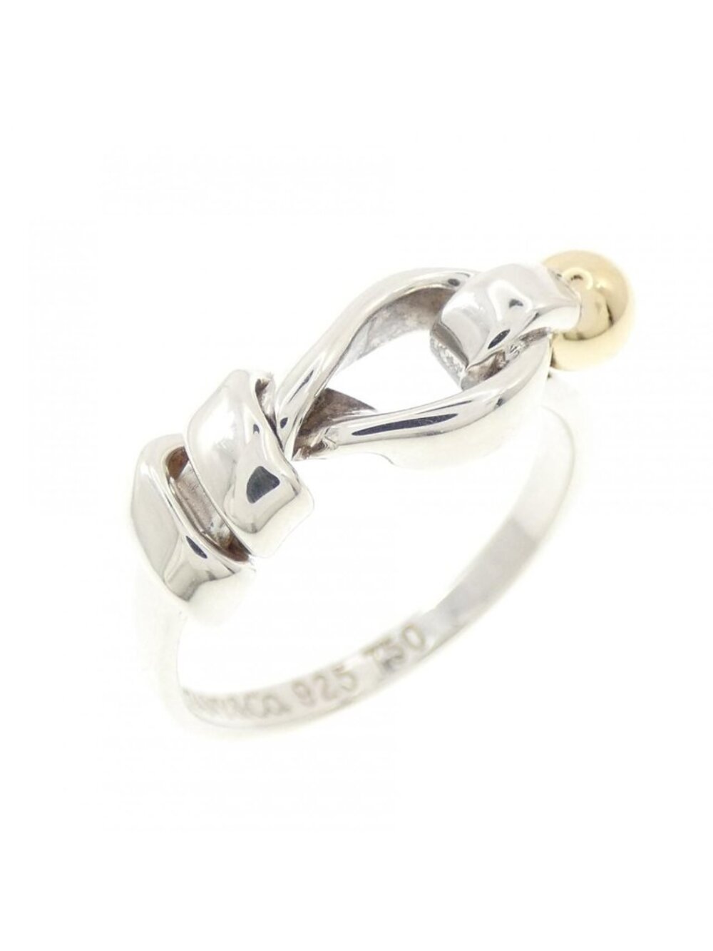 Tiffany & Co Vintage Flat Wire Love Knot Ring